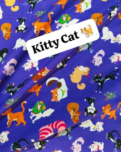 Kitty Cat Funky Cotton - 45"