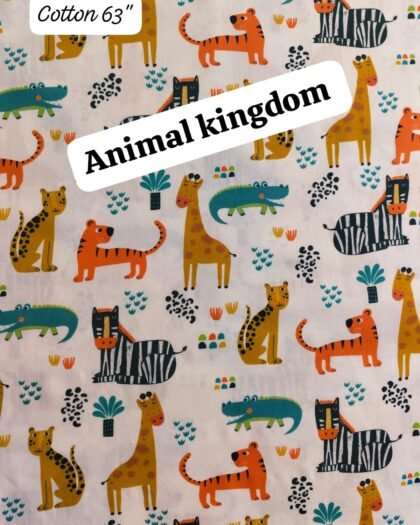 Animal Kingdom Funky Cotton - 63"