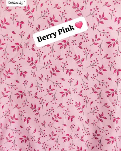 Berry Pink Funky Cotton - 45"