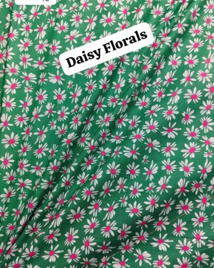 Daisy Florals Funky Cotton - 45"
