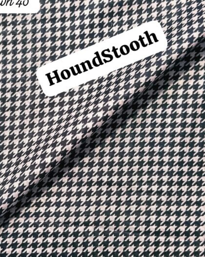 Hound Stooth Funky Lawn — 39"