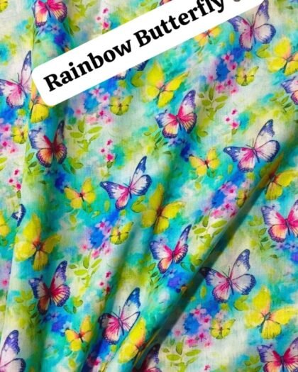 Rainbow Butterfly Funky Lawn — 39"