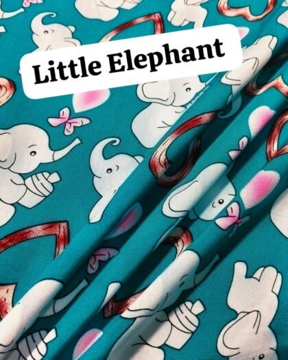 Little Elephant Funky Stone Linen — 63"