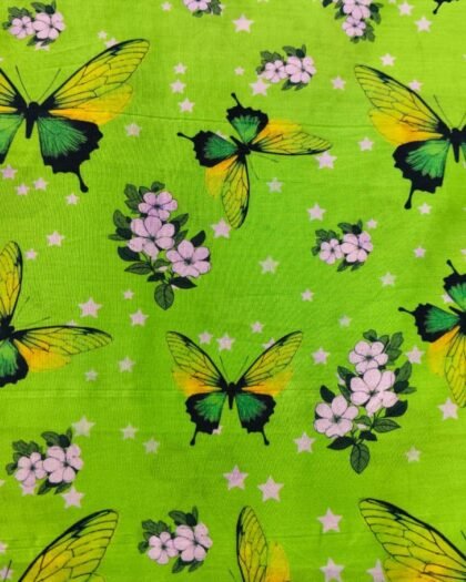 Azadi Butterflies Funky Lawn — 39"