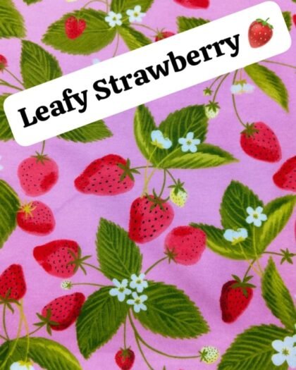 Leafy Strawberry 🍓 Funky Felaline — 45"