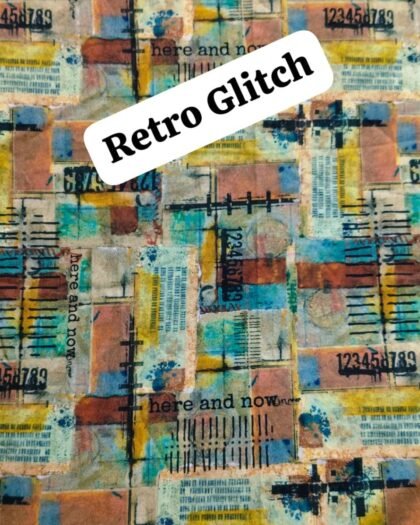 Retro Glitch Funky Cotton — 45"