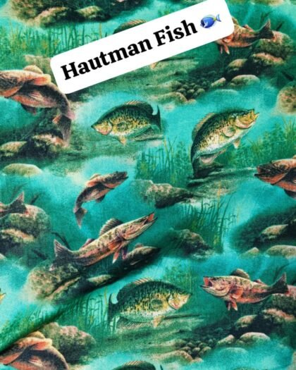 Hautman Fish Funky Cotton — 45"