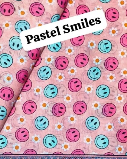 Pastel Smiles Funky Lawn — 39"