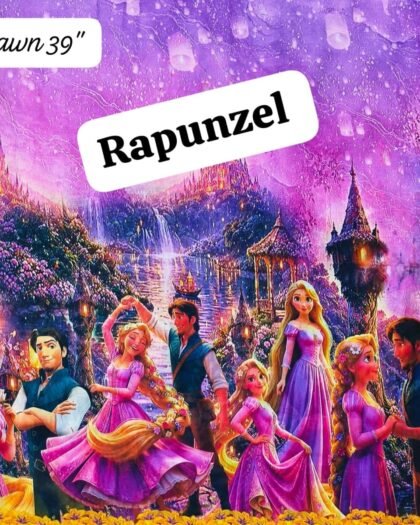 Rapunzel Funky Lawn — 39"