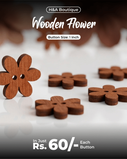 Wooden Flower