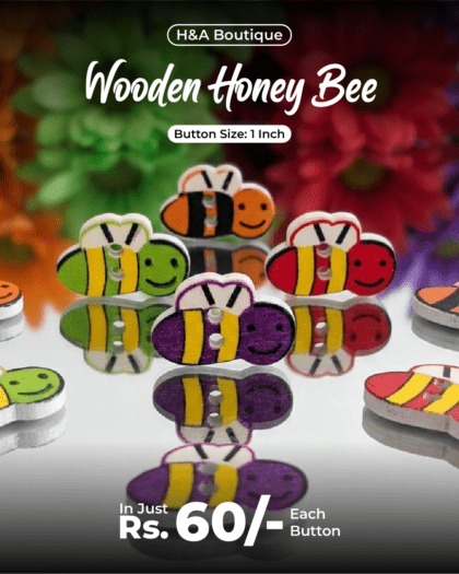 Wooden Honey Bee