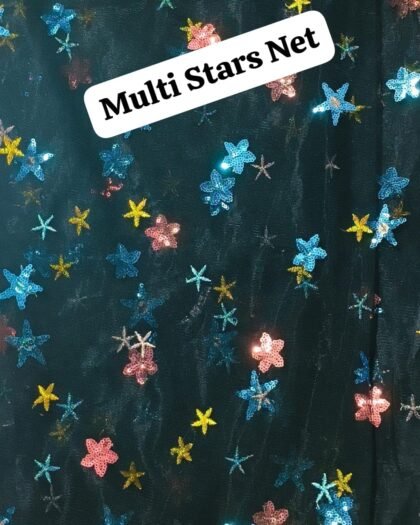 Multi Stars Net - Luxury Lawn 63"