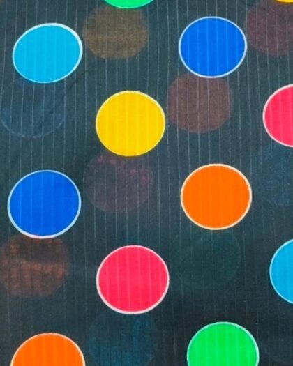 Colorful Dots Doriya Lawn — 65"