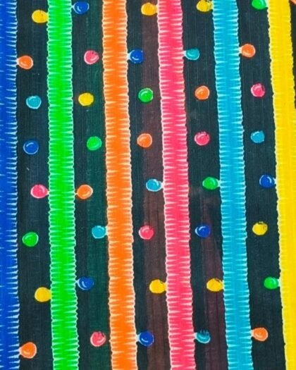 Lines With Dots Doriya Lawn — 65"