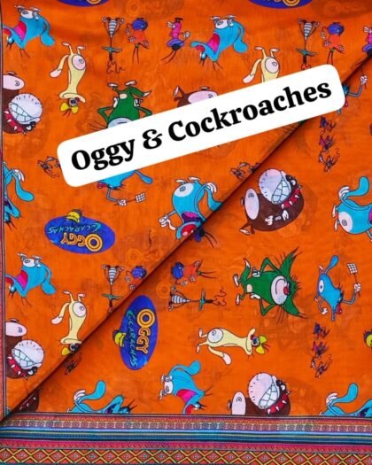 Oggy & Cockroaches Funky Lawn — 39"