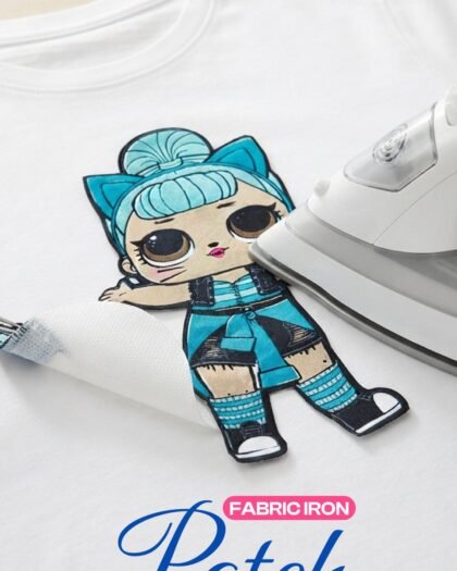 Kitty Queen Fabric Patch