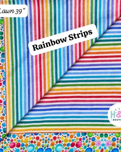 Rainbow Strips - Funky Lawn 39"