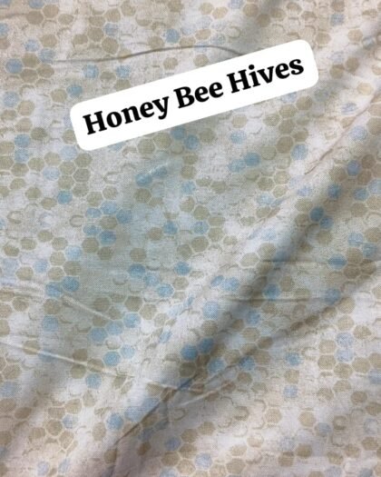 Honey Bee Hives - Funky Cotton 45"