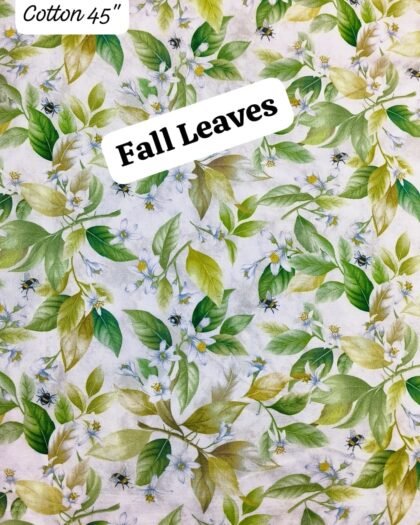 Fall Leaves - Funky Cotton 45"