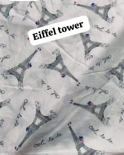 Eiffel Tower - Funky Cotton 45"
