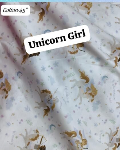 Unicorn Girl - Funky Cotton 45"