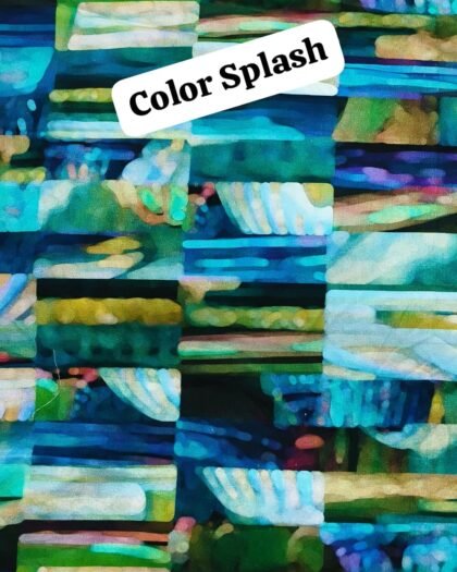 Color Splash - Funky Cotton 45"