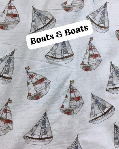 Boats & Boats - Funky Cotton 45"