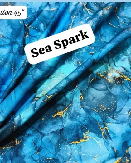 Sea Spark Funky Cotton — 45"