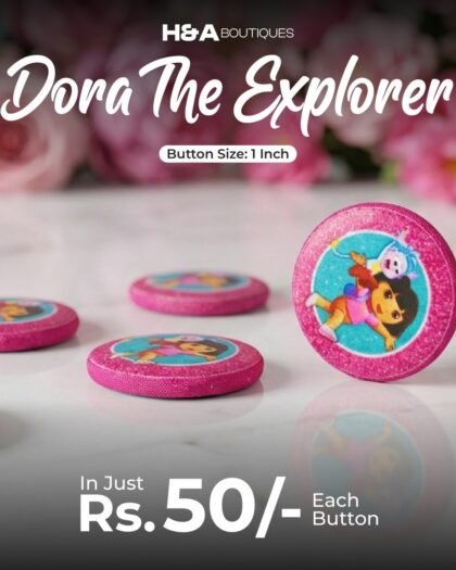 Dora The Explorer Funky Button — 1"