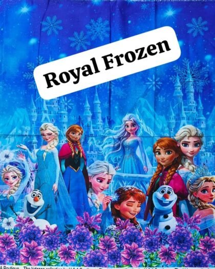 Royal Frozen Funky Cotton — 36"