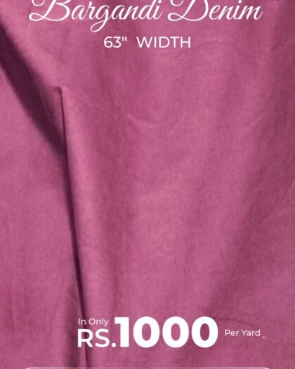 Bargandi Denim - Denim — 63"