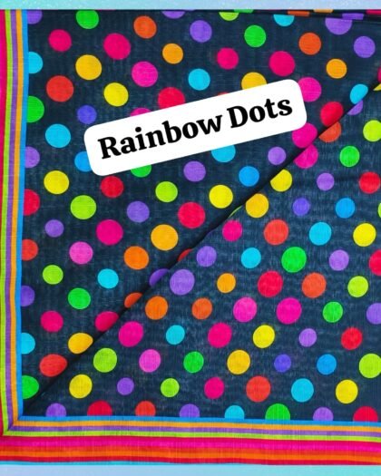 Rainbow Dots - Funky Khaddar 39"