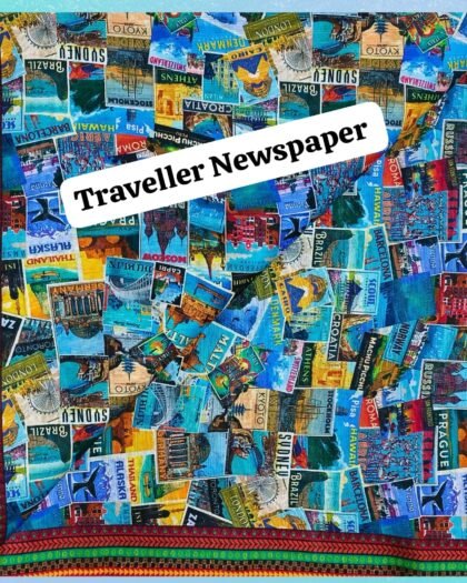 Traveller Newspaper - Funky Khaddar 39"