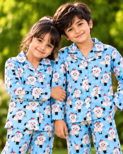 Cats Night Suite For Boys & Girls - 1 to 8 Years