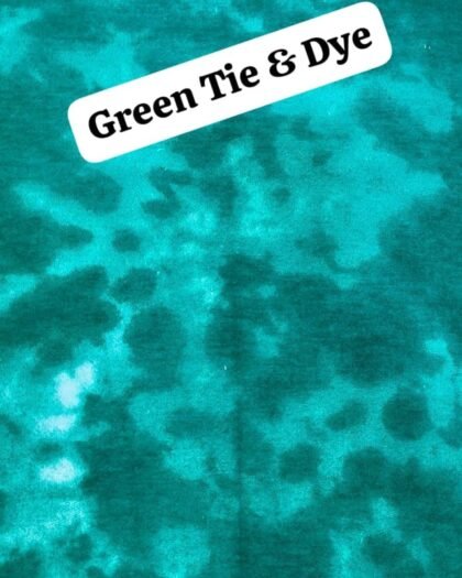 Green Tie & Dye Funky Felaline — 45"